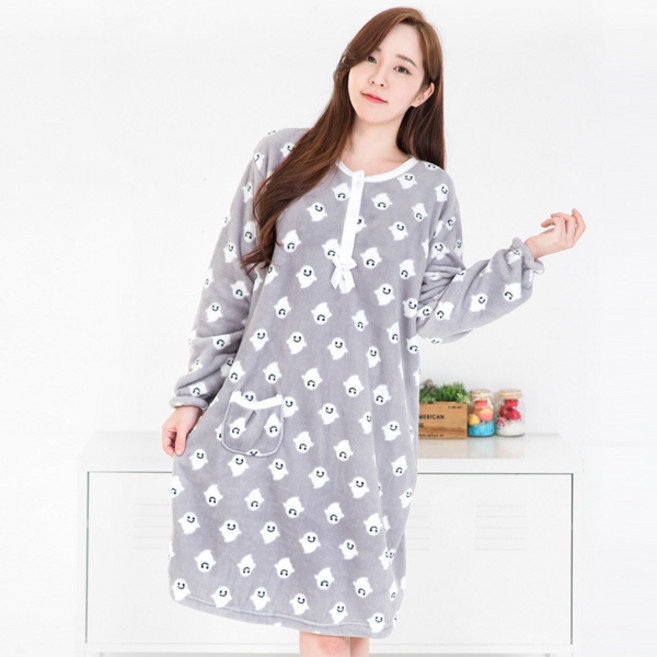 이라인 인조밍크 수면원피스 잠옷 8종 택1