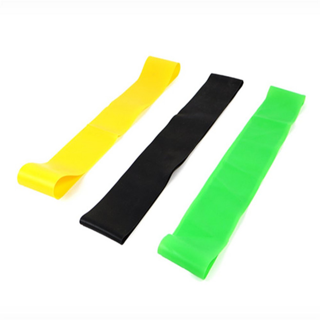 지니피커 홈트 허벅지 고무밴드 엉덩이근육키우기, 옐로우