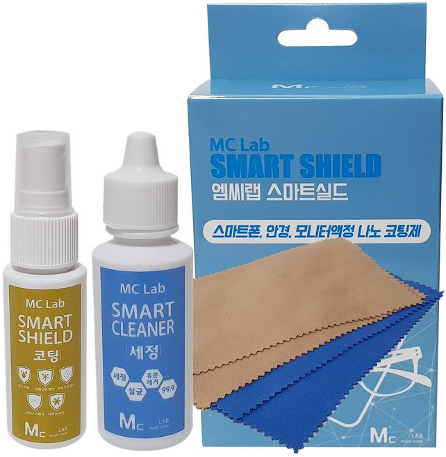엠씨랩 스마트실드 안경 핸드폰 가전제품 코팅 세정, 1개