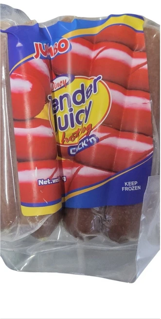 JUMBO Tender Juicy J 텐더 쥬시 점보 핫도그 치킨, 1개, 500g - 쿠팡