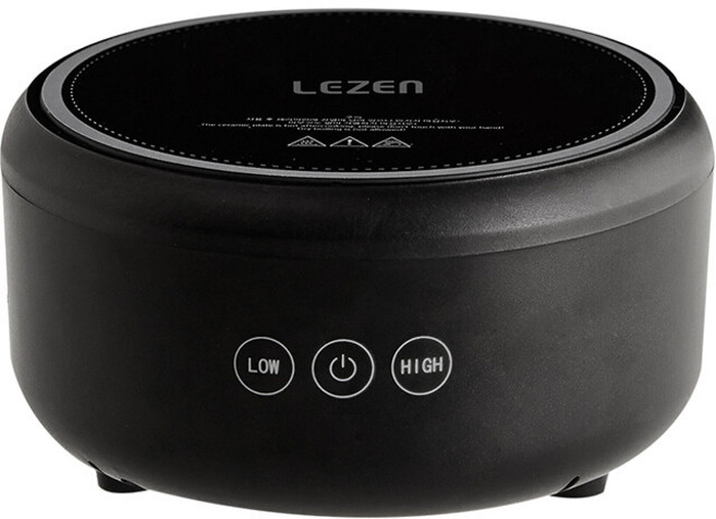 1구인덕션 휴대용인덕션 캠핑 1인 여행용 미니 인덕션 전기 포트 르젠 블랙, 프리스탠딩, 1구 미니인덕션 블랙