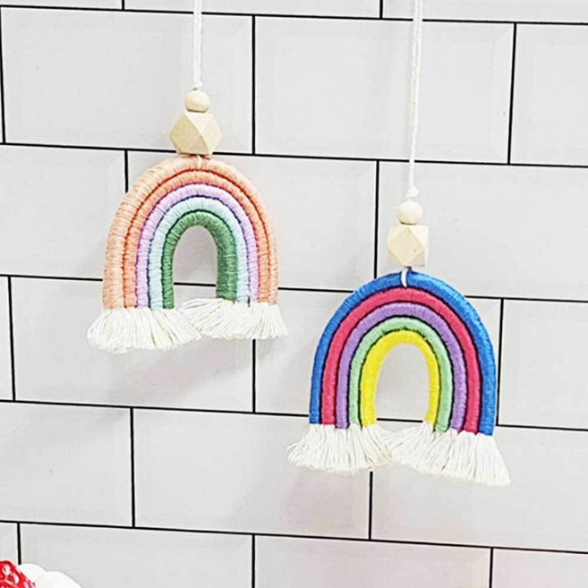 무지개 모빌 소 로프 데코01a8+5ZyN
