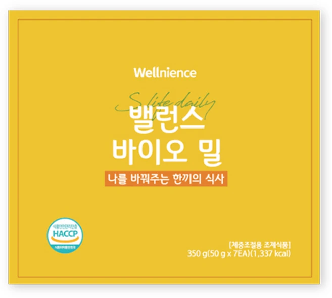 웰니언스 밸런스 바이오밀 단백질쉐이크 식사대용 고단백 곡물쉐이크, 350g, 1개 - 쿠팡
