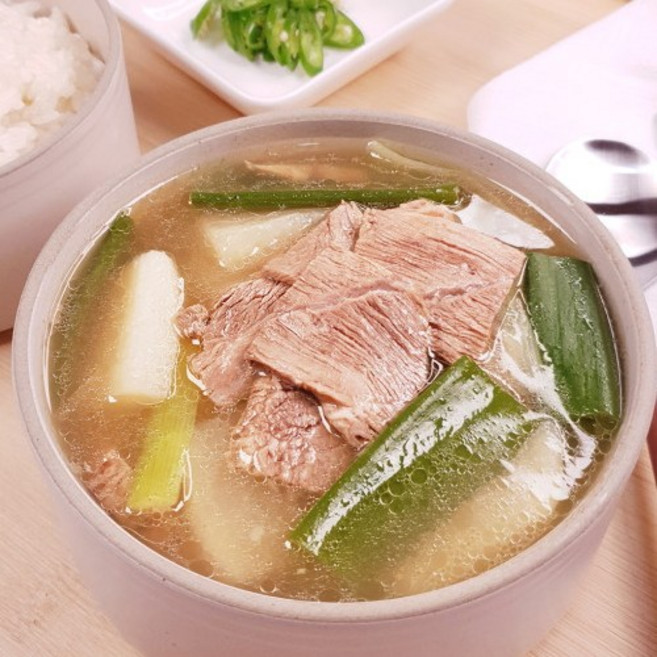 한끼데이 소고기 무국 600g(2인분) 맑은 소고기국 무우국 뭇국 탕국 수육 국밥, 시원한 맛, 1개, 600g