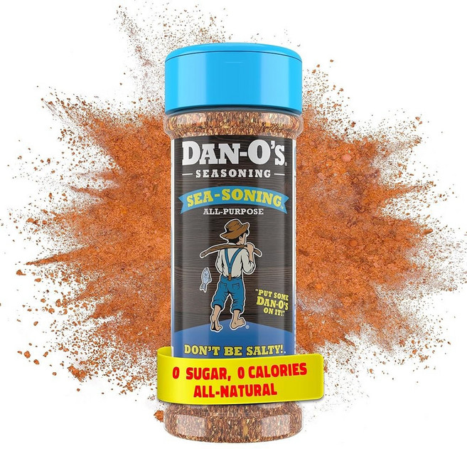 단오의 프리엠오 조미료 2.5온스 병 스테이크 갈비 닭고기 양지머리 등을 위한 고기 조미료 무설탕 제로 칼로리 이 향신료 블렌드를 사용하여 마리네이드 드라이 루브, SEA-soning, 1개