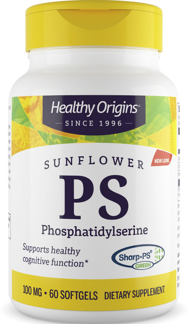 헬시오리진스 선플라워 PS 포스파티딜세린 100mg 소프트젤, 60정, 1개