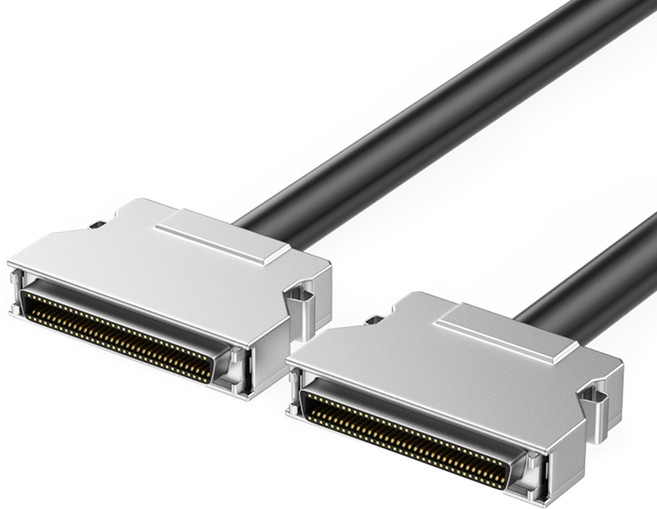 특수 장비 및 디스크 배열을 위한 SCSI 케이블 SCSI 연결 케이블 암수 코드 50cm/100cm/150cm/200cm, 5m, CN68P