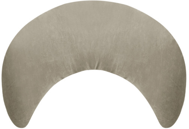 마이룸엔 국내산 무지 순면 수유 미용실 반달 바나나 쿠션 5color, 반달쿠션 - 연베이지