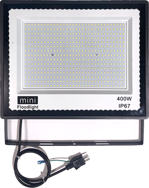 露營投射燈 IP67防水, 400W正規足瓦-110v-暖黃光(3000k), 1個