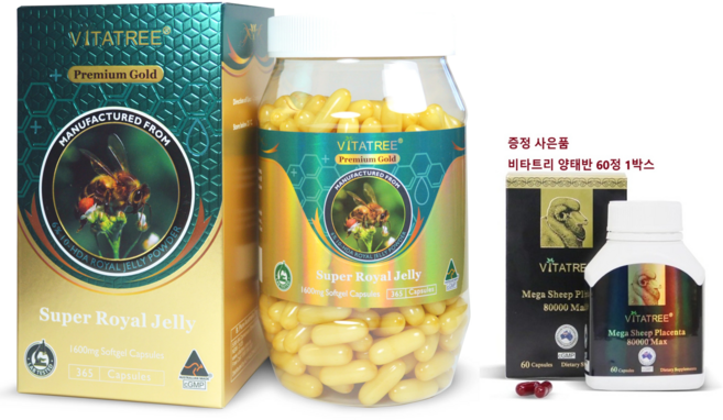 비타트리 로얄젤리 1600 프리미엄 골드, 365정, 1개