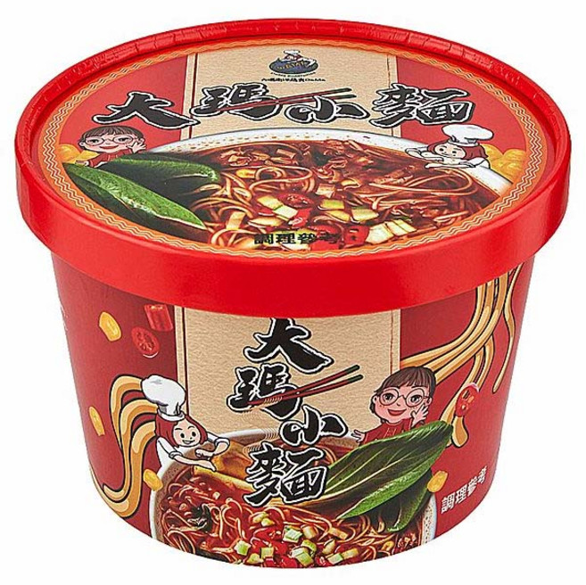 大瑪 南洋風味酸辣粉, 大瑪小麵133g【單碗裝】, 1個