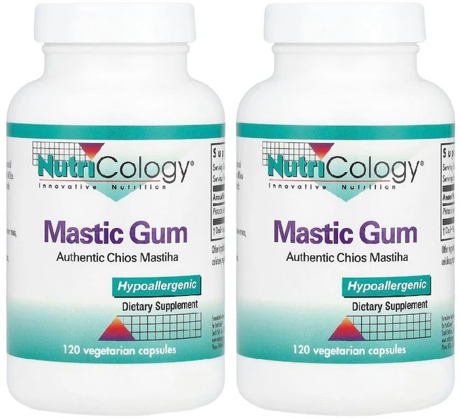 2개 Nutricology 뉴트리콜로지 매스틱껌 Magstic Gum 240베지캡슐, 240정 - 쿠팡