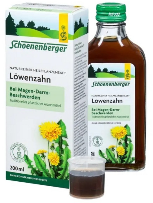 Schoenenberger 쉐넨베르거 민들레 주스 200ml, 1개