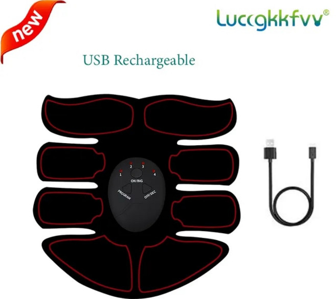 EMS마사지기 마사지건 발마사지기 전기 근육 자극기 EMS 무선 엉덩이 트레이너 복부 ABS 피트니스 바디 슬리밍 마사지, 협동사, MS1