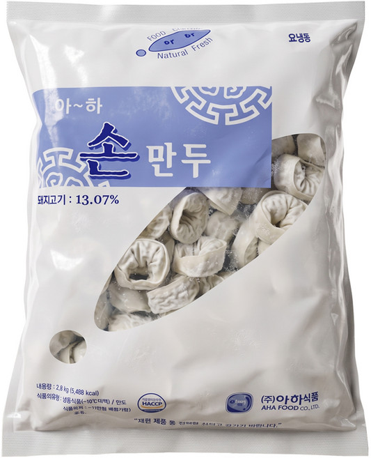 아하 고기 손만두, 2.8kg, 4개