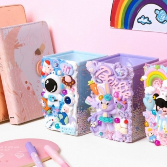 마이찰리_ 캐릭터 연필꽂이 책상연필꽂이 캐릭터연필꽂이 귀여운연필꽂이 펜슬꽂이 문구용연필꽂이 _Mycharlie, 빨강공주, 빨강공주