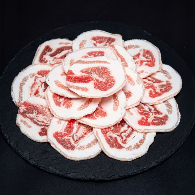 [서초정육] 프리미엄 이베리코 꽃삼겹살 직수입 구이용 냉동 배송 대패삼겹살 냉삼, 1개, 1kg