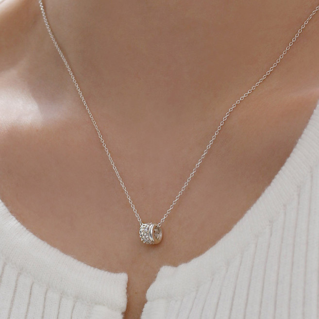 반지소 클리오 925실버 여성 은 링 목걸이