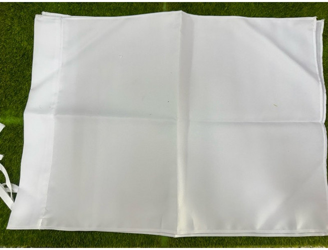 四角旗 40*55cm 派對掛飾, 白色, 1個