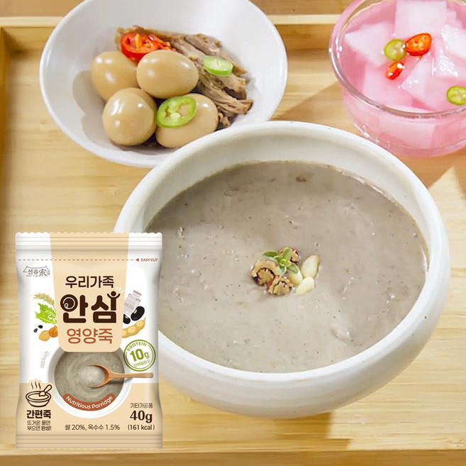 [쇼핑온TV] 이종숙 고단백 영양죽 고단백 저당죽, 30개, 40g