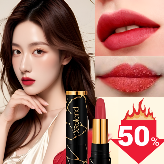 최강 지속력 묻지않고 지워지지않는 매트 립스틱, 로즈, 1개