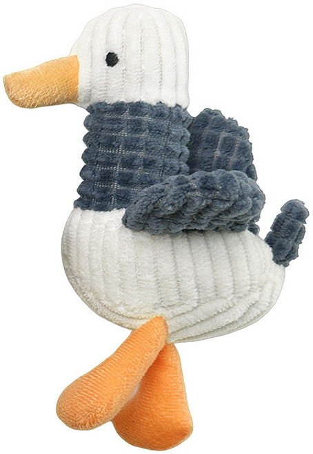 하루템 고양이 마따따비 캣닢 오리 인형 장난감, 블루, 1개