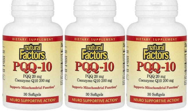 코엔자임 Q10 비타민E 큐텐 코큐텐 코큐10 CoQ10 소프트젤 30정 내추럴팩터스 3병 - 쿠팡