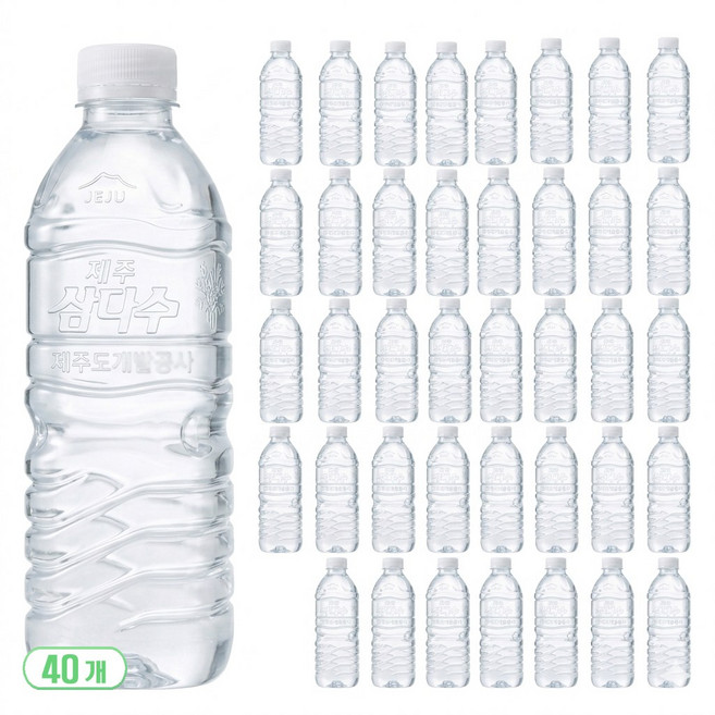 제주삼다수 무라벨 그린 500ml 40개