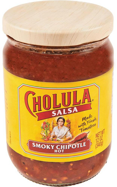 Cholula 살사 핫 스모키 치폴레, 340g 1개, 1개