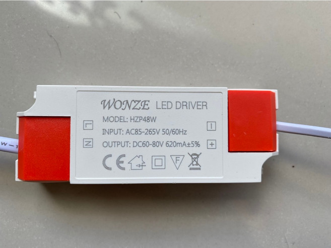 WONZE LED 變壓器 48W, 1個, 圓形,不加購快接