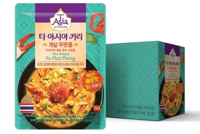 샘표 티아시아 게살 푸팟퐁 카레 170g 12개, 기본상품