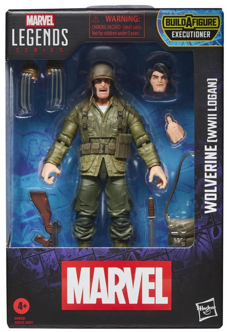 MARVEL X-MEN 6 G0820 하즈브로(Hasbro) 마블 레전드 시리즈 울버린(WWⅡ 로건)