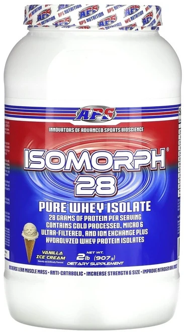 APS Isomorph 28 퓨어 웨이 아이솔레이트 Neapolitan 아이스크림 907g, 1개, 907.184g - 쿠팡