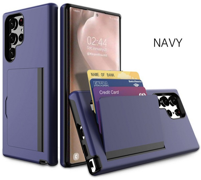 [아이폰17시리즈] 아트픽 심플 오픈 카드 수납 범퍼 케이스