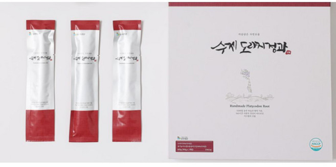 도라지정과 500g (개별포장)명절선물 답례품 회사선물, 1개