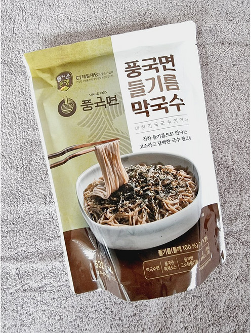 즐거운동행 풍국면 들기름 막국수, 532g, 1개