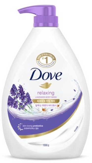 도브 라벤더 하이드레이션 바디워시 라벤더향, 4개