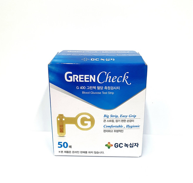 GC녹십자 그린첵 혈당 측정 검사지, 50매, 1개