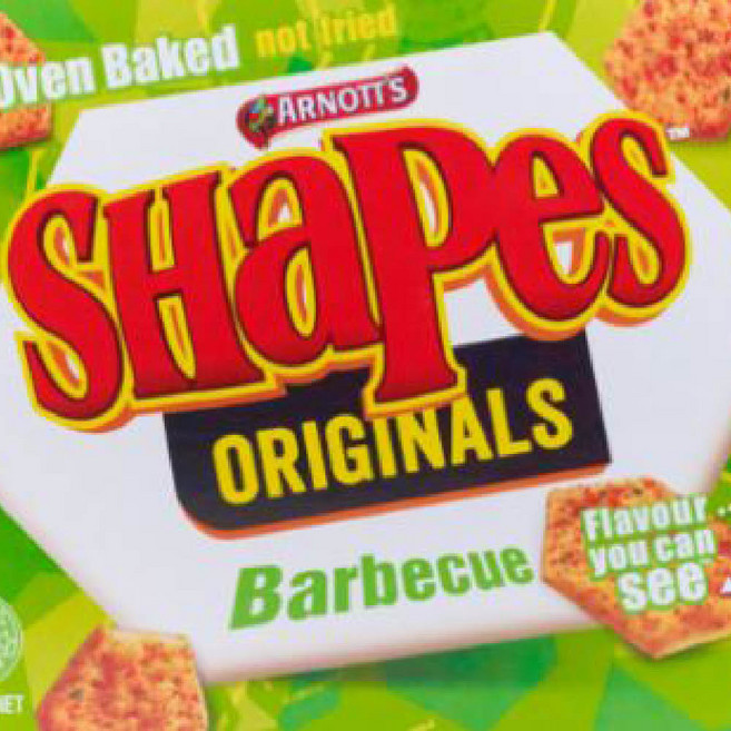 [아노츠] 쉐이프 바비큐 맛, 175g, 6개