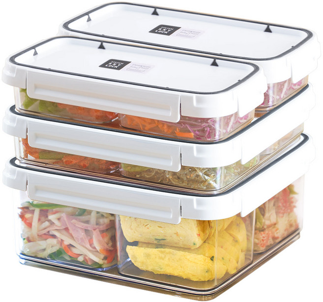 스카이락 칸칸 나눔용기8P 세트, 1개