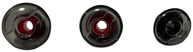 Poly 폴리 Voyager Legend 50 30RTL 전용 이어팁 세트 6개입, 6개, 검정색