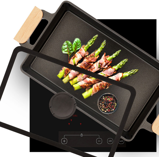 슈퍼팬 IH 올인원 사각팬, 32cm, 1개