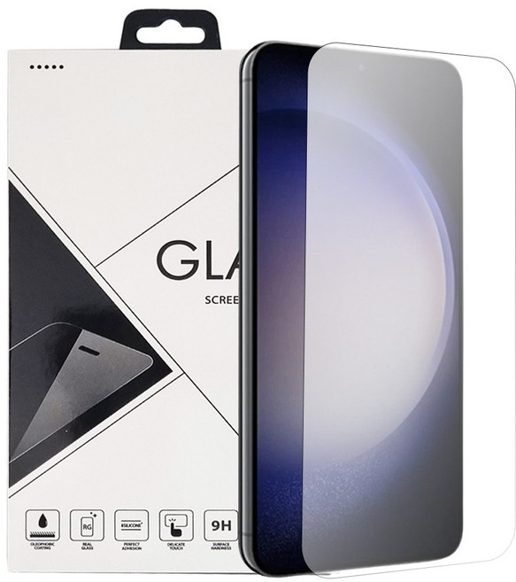 데일드 글래스 강화유리 핸드폰 액정보호필름 2p 갤럭시 S 23