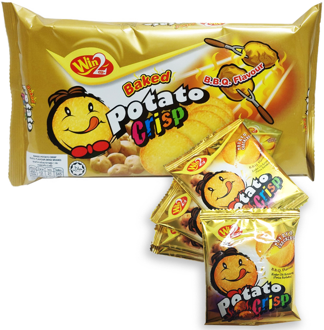 포테이토 크리스프 바베큐맛, 75g, 1개