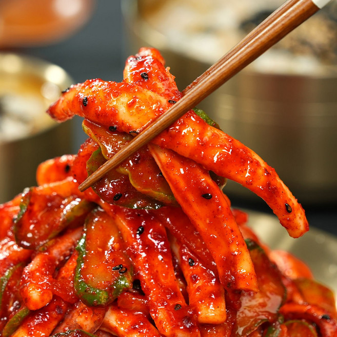 셰프애찬 특제 양념으로 탱글하고 새콤달콤한 반찬 술안주 오징어초무침, 1개, 600g