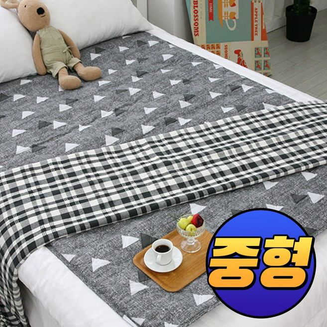 전자파없는 EMF 면혼방 물세탁 안심 전기요 캠핑용 야외용 극세사 전기장판 1인용 2인용, 16.EMF 마운틴그레이, 2.중형