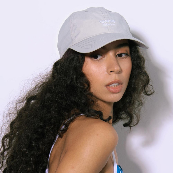 [방수가능]구김스 서핑 데일리 로고 볼캡 +카탈로그포함, Regular fit, 라이트그레이(LIGHT GREY)