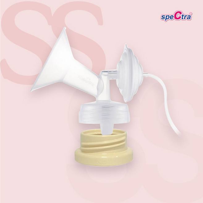 스펙트라 와이드흡입기+그린맘젖병 연결캡/그린맘젖병전용깔대기/유축기소모품, 1세트, 와이드흡입기 SS 20mm+그린맘젖병 연결캡