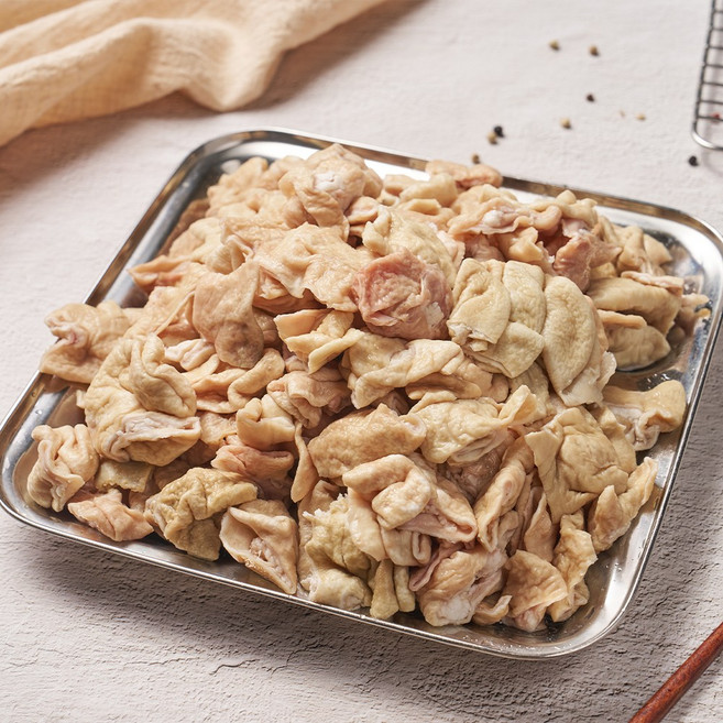 훈푸드 돼지 대창슬라이스 2kg(완숙) 곱창 야채곱창볶음용 돼지부속물