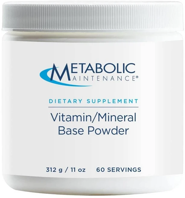 메타볼릭 비타민 미네랄 베이스 파우더 철분 프리 멀티비타민 Metabolic Maintenance Vitamin Mineral Base Powder, 1개, 312g - 쿠팡